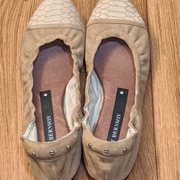 Matt Bernson Calf Hair Suede Flats - Picture 4 of 5